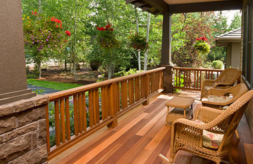 Cedar Decking in Claremont