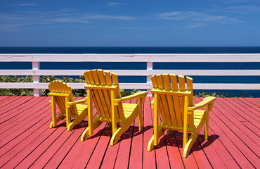 Redwood Decking in Claremont