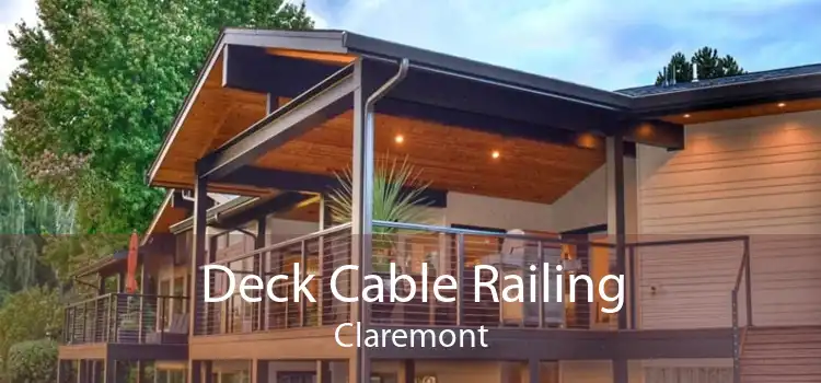 Deck Cable Railing Claremont