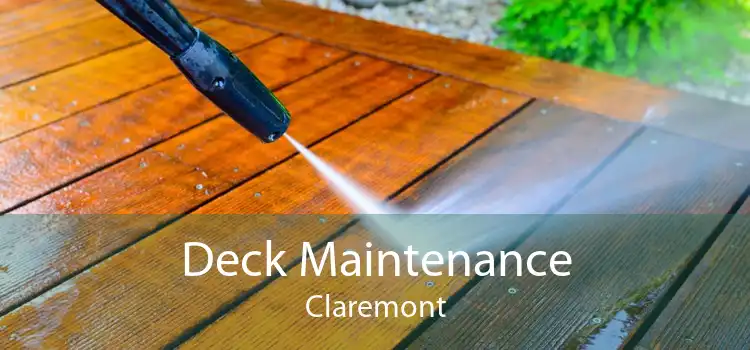 Deck Maintenance Claremont