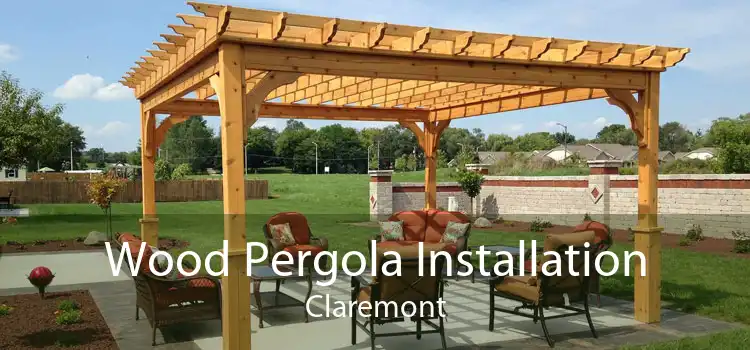 Wood Pergola Installation Claremont