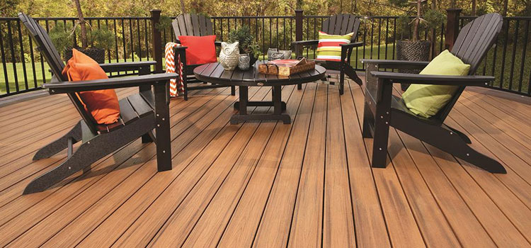 Black TREX Decking in Claremont, CA