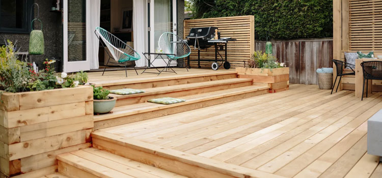 Cedar Decking in Claremont, CA