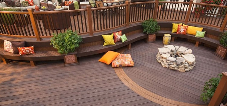 Gray TREX Decking in Claremont, CA