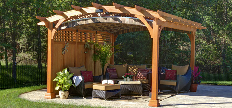 Modern Wood Pergola Installation in Claremont, CA